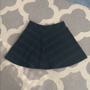 Plaid Circle Skirt